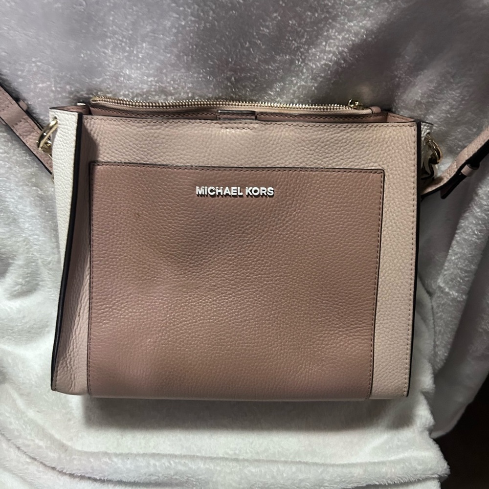 Michael Kors Gemma Leather Satchel